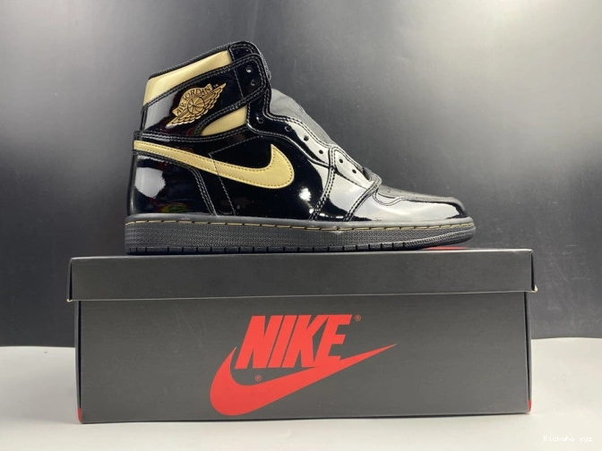 METALLIC GOLD 555088-032 HIGH 1 (2020) JORDAN AIR RETRO BLACK 0712